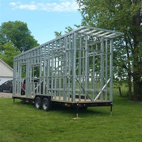 metal joists in a tiny house|framing for a tiny house.